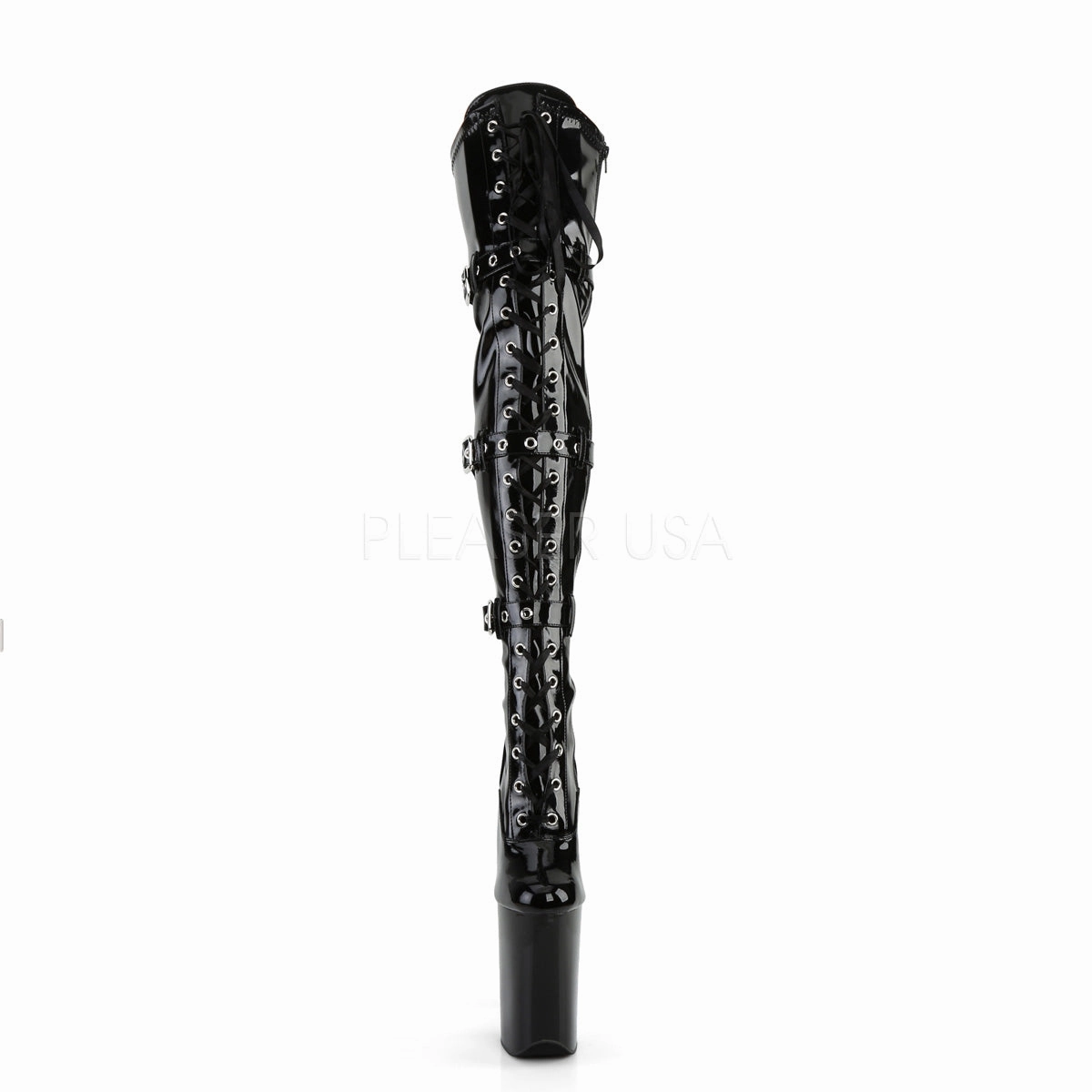 INFINITY-3028  Black Stretch Patent/Black