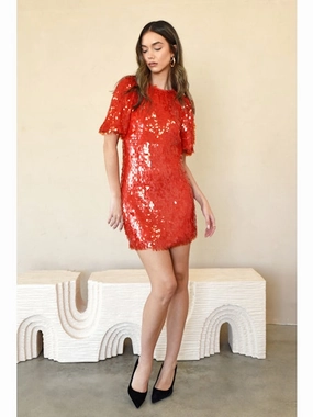 Jennie Sequin Dress