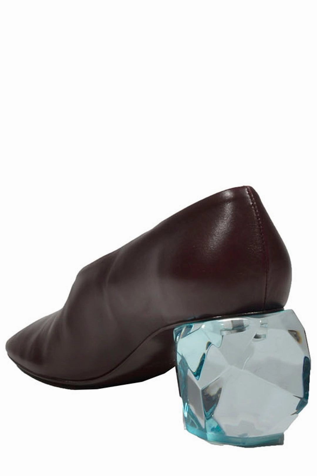 Jil Sander Perspex Block-Heel Pumps