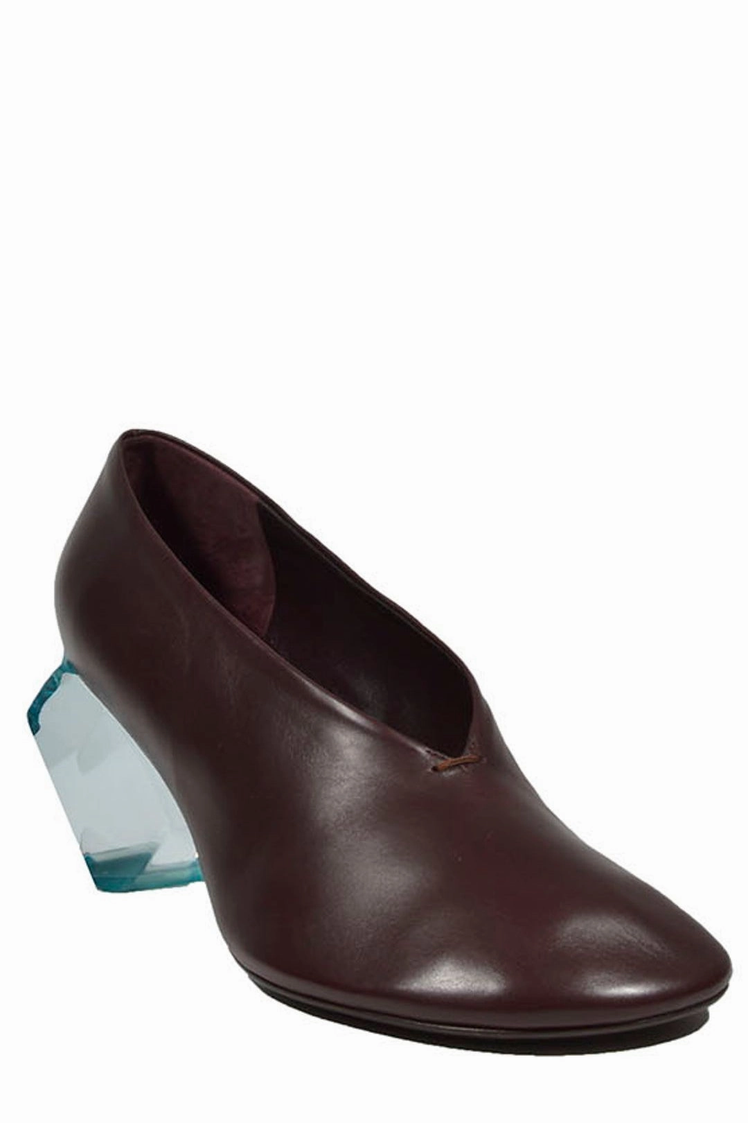 Jil Sander Perspex Block-Heel Pumps