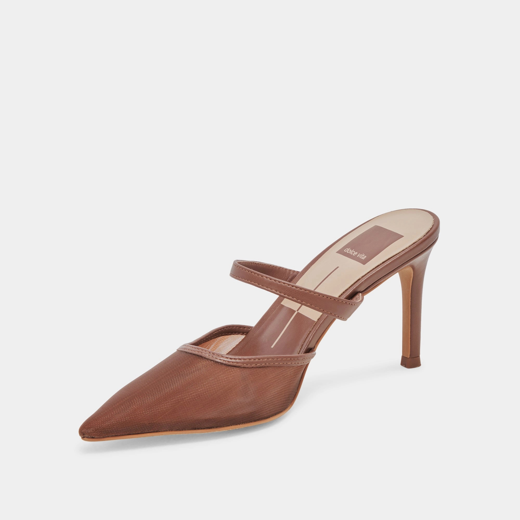 KATIK WIDE HEELS ESPRESSO MESH