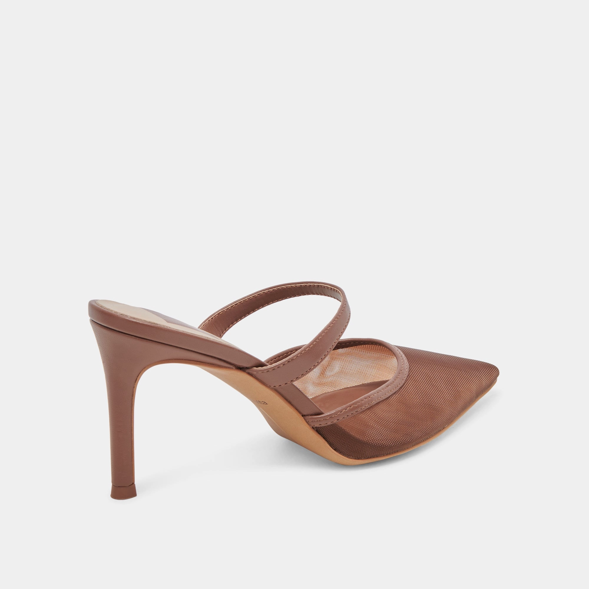 KATIK WIDE HEELS ESPRESSO MESH