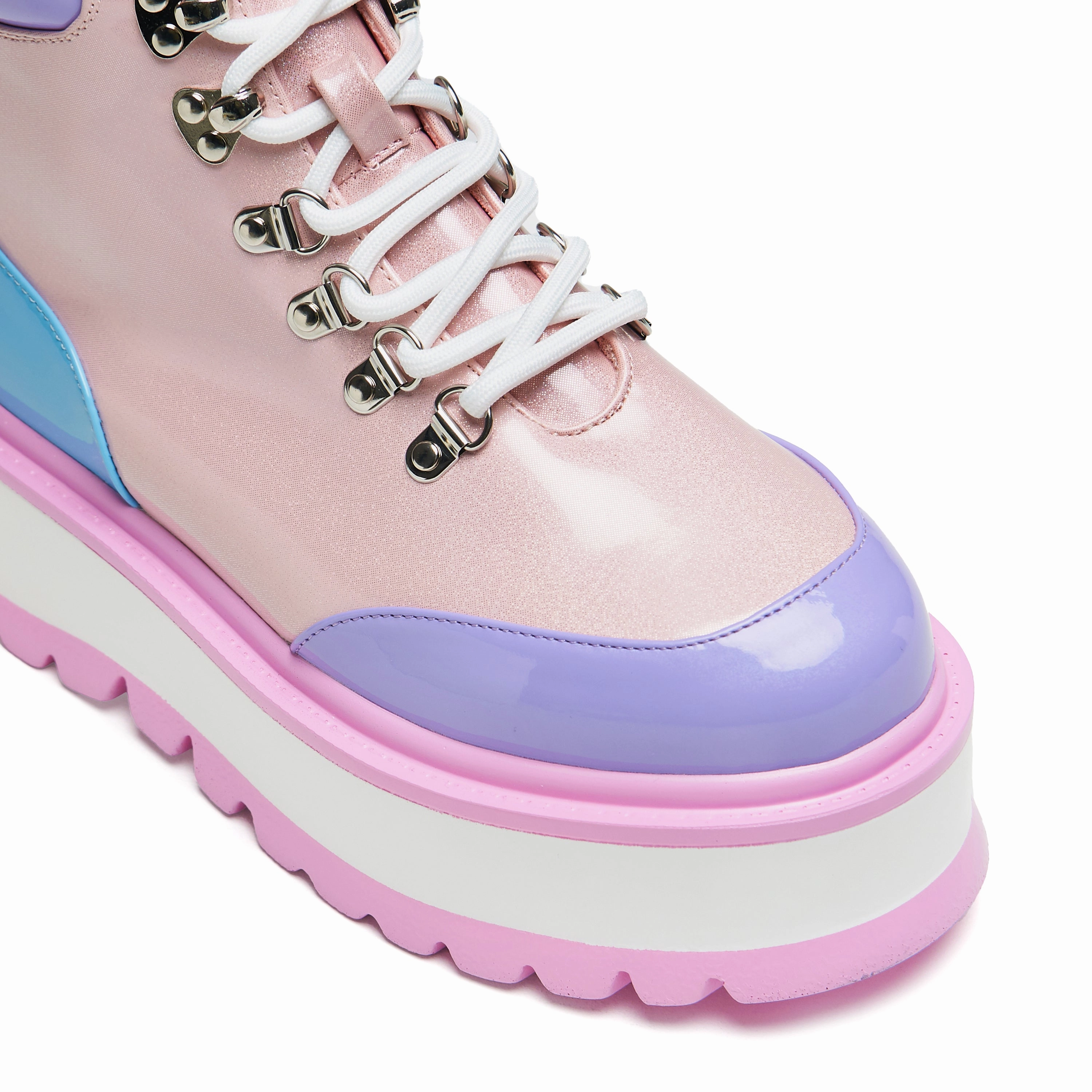 Kawaii Hydra Hi Shine Platform Boots