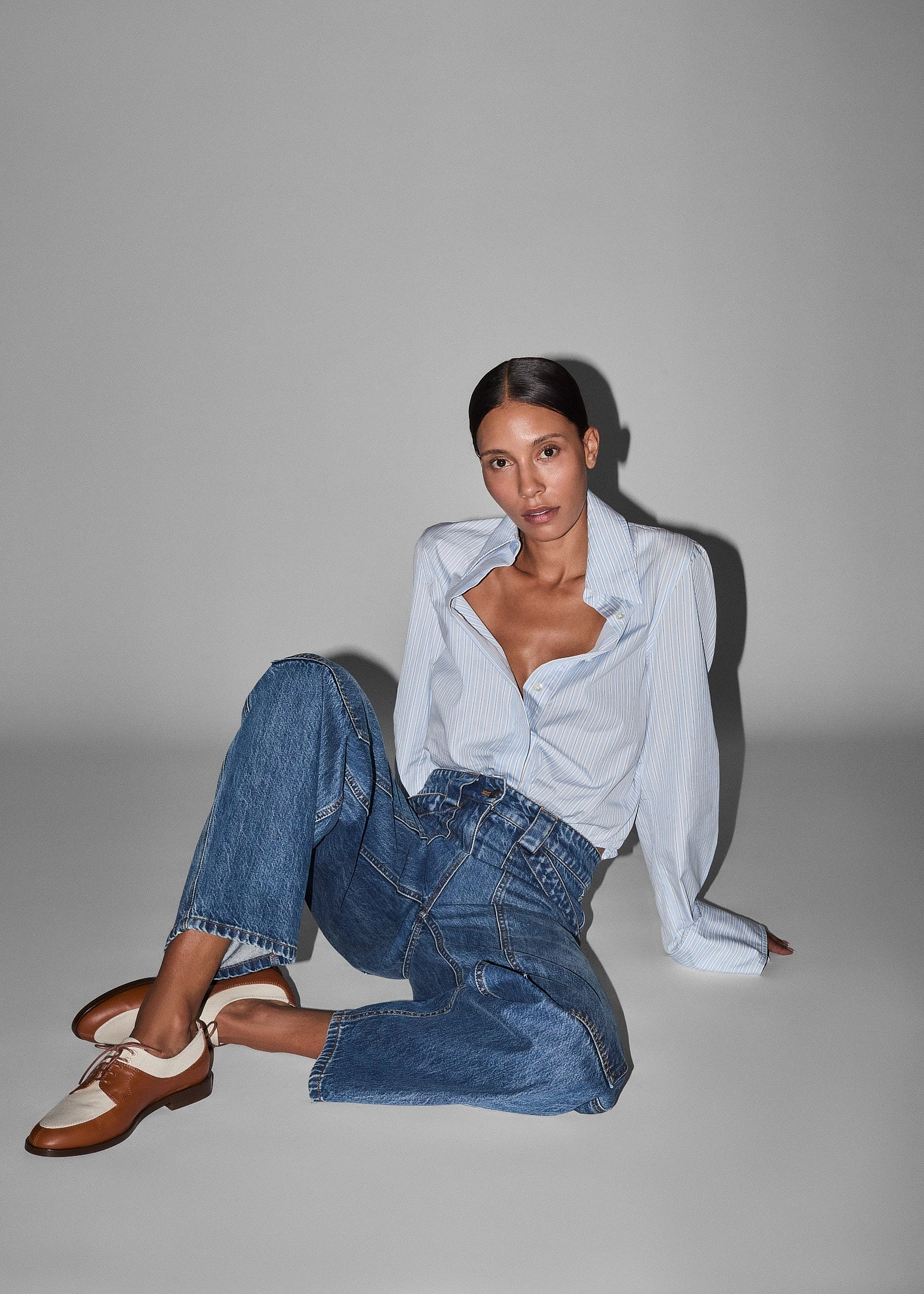 Lace Up Loafer - Cognac
