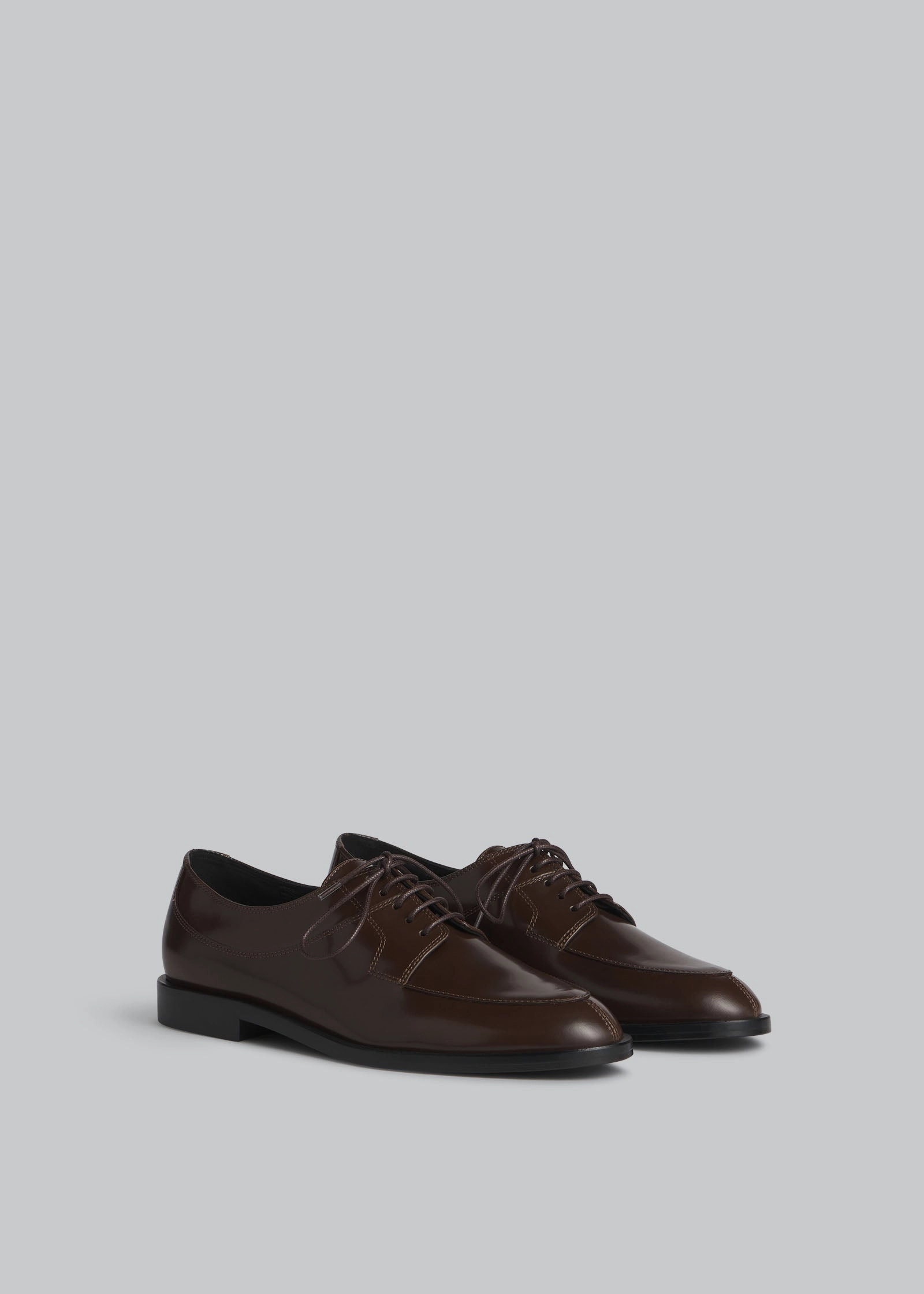 Laced Up Loafer - Chocolate