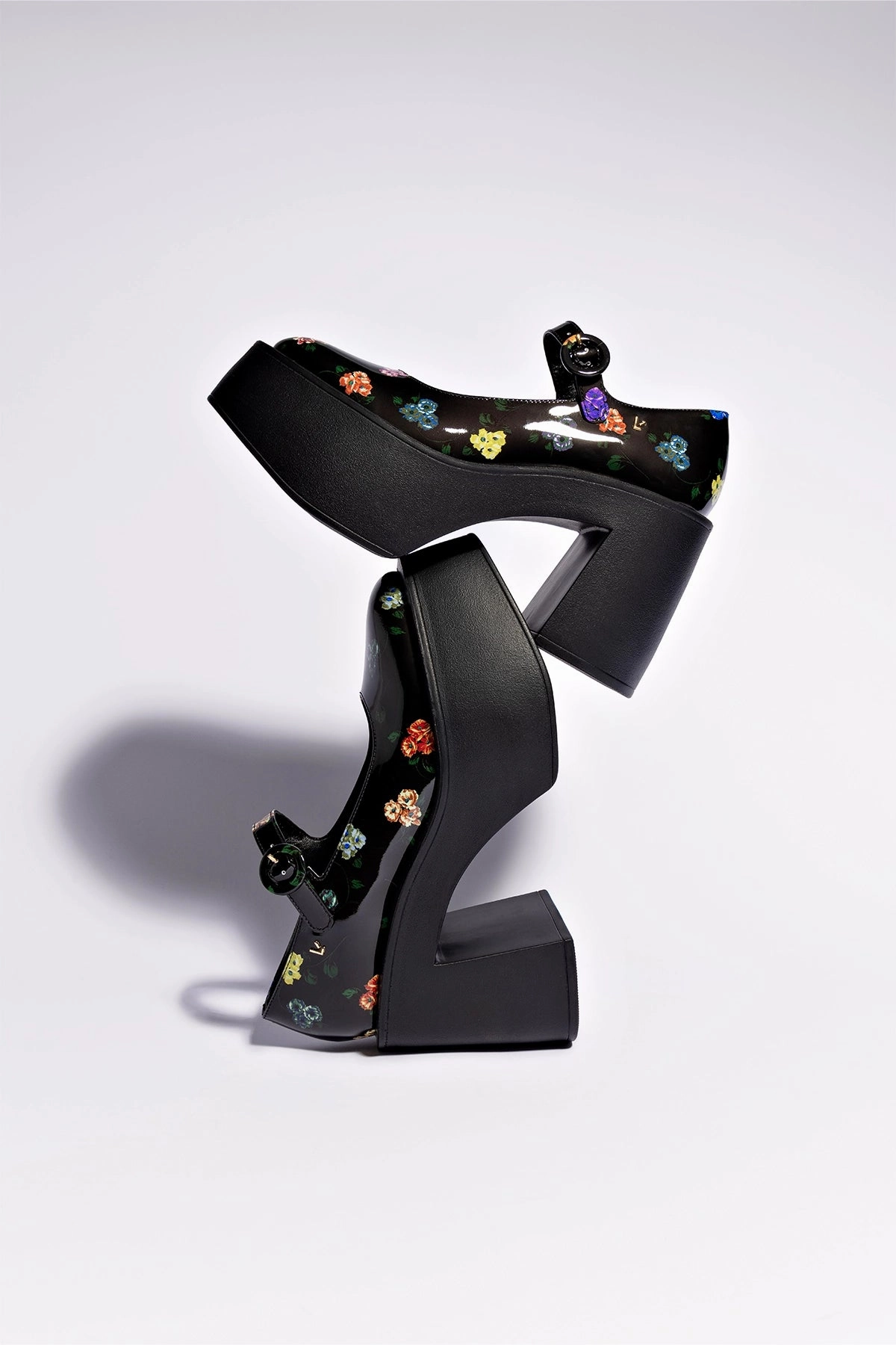 Larroudé x Libertine Olivia Pump In Antique Primrose