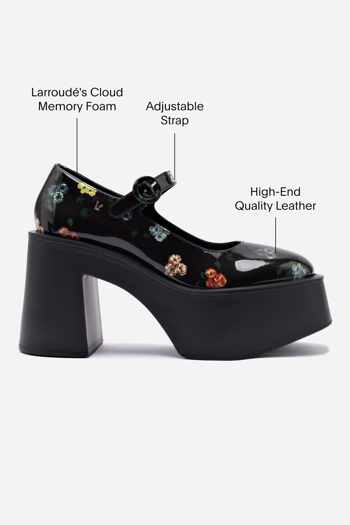 Larroudé x Libertine Olivia Pump In Antique Primrose