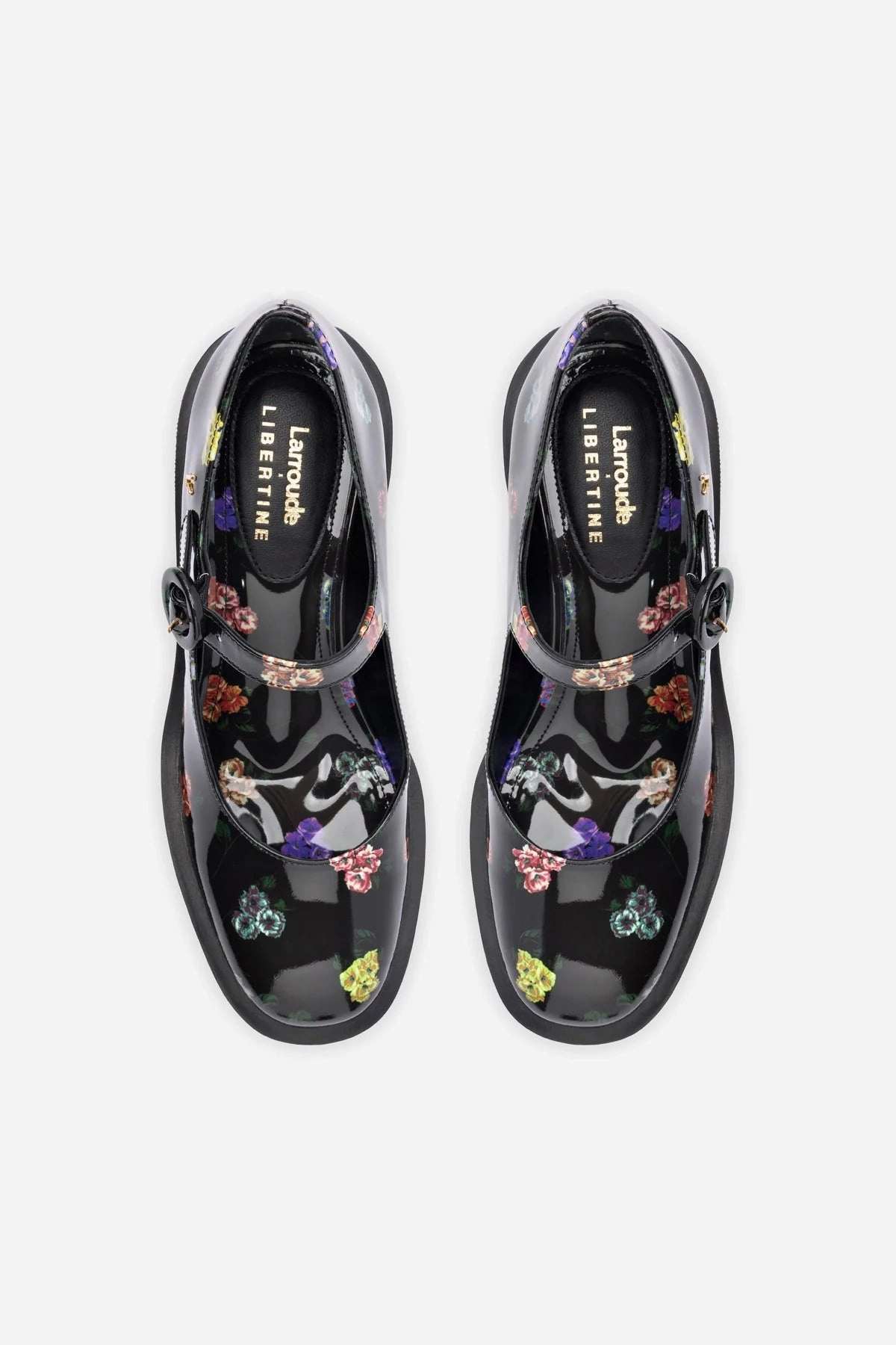 Larroudé x Libertine Olivia Pump In Antique Primrose