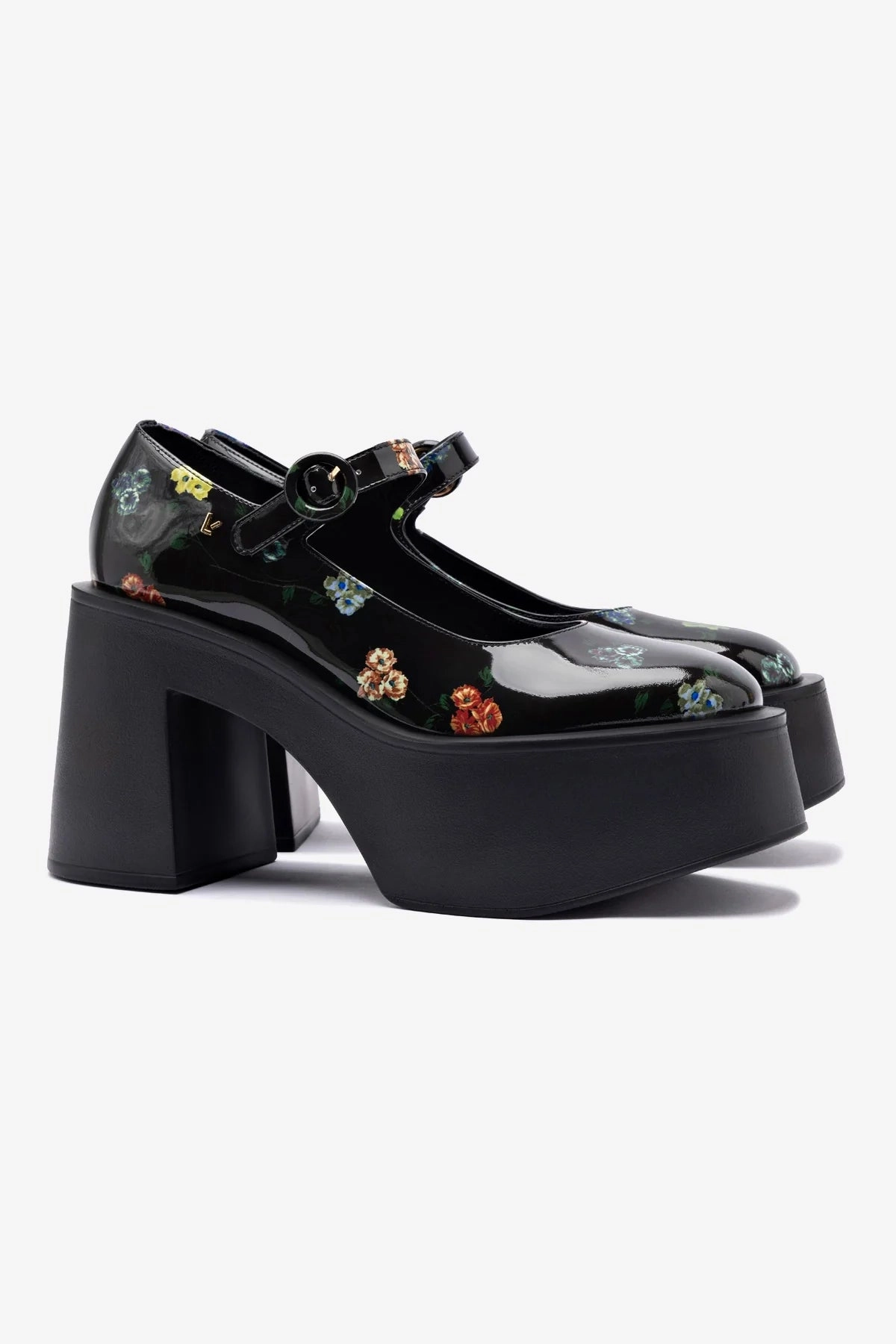 Larroudé x Libertine Olivia Pump In Antique Primrose