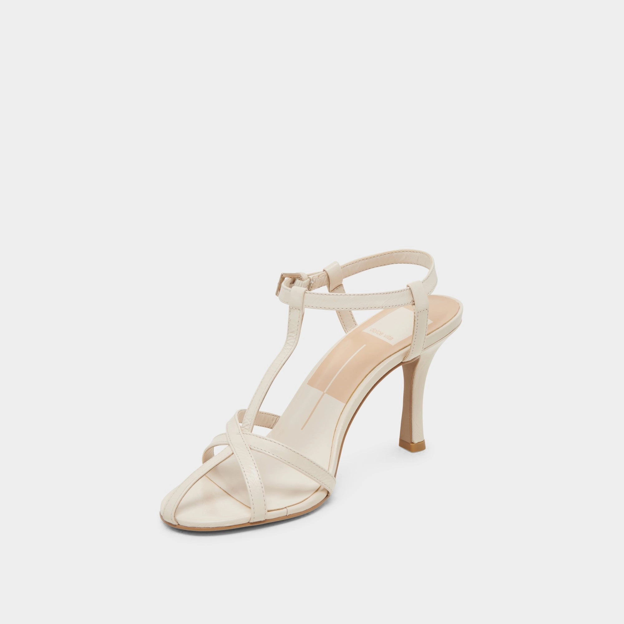 LIANE HEELS BONE CRINKLE PATENT