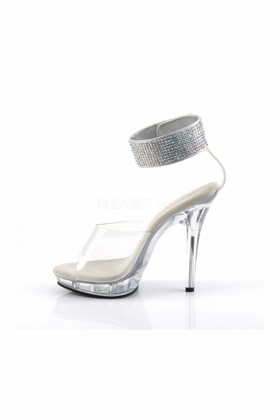 LIP-142 Sandal | Clear Vinyl