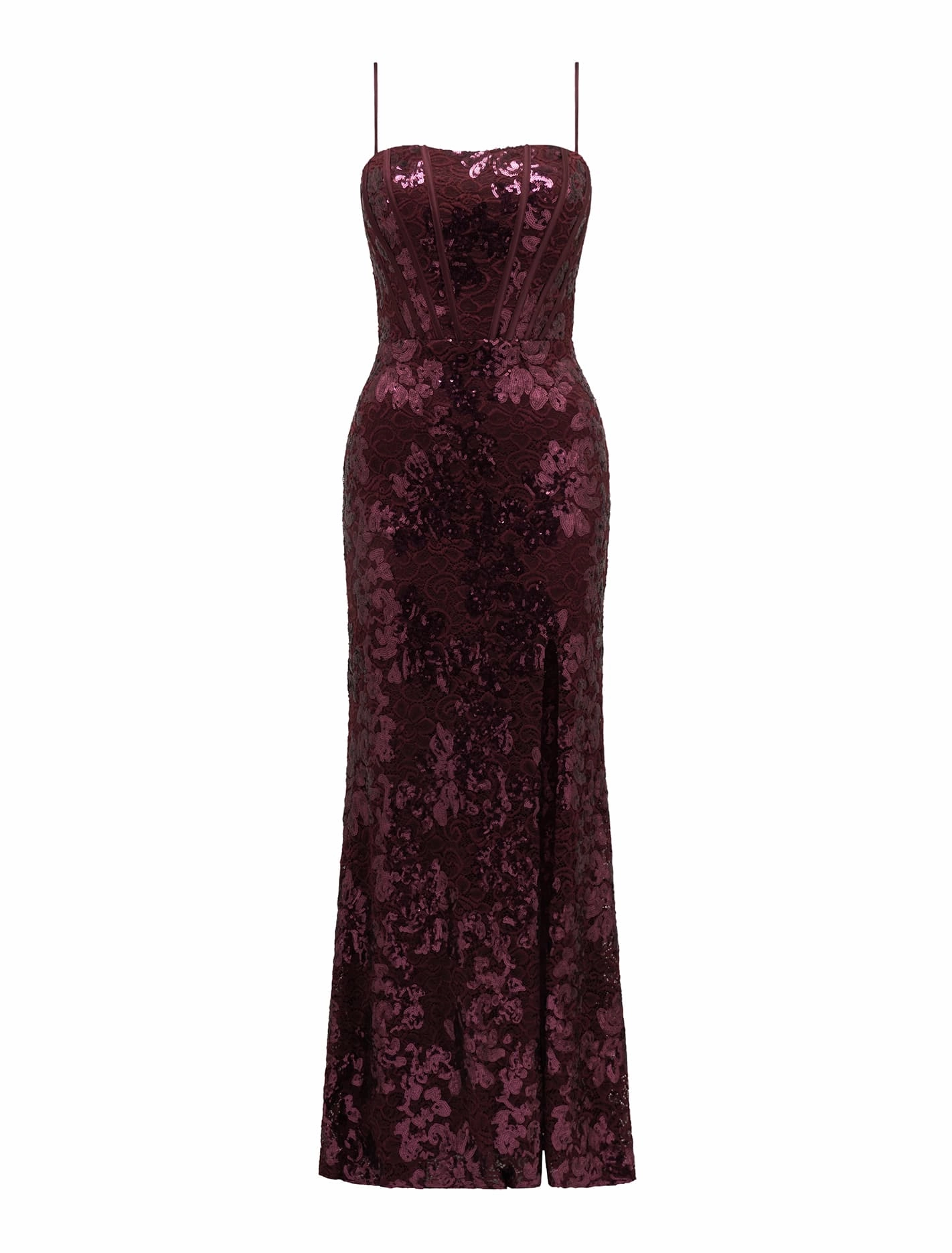 Lucia Strappy Sequin Maxi Dress