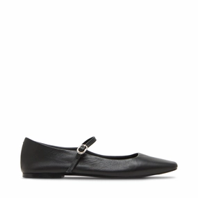 Maple Flat Shoe BLACK LEATHER