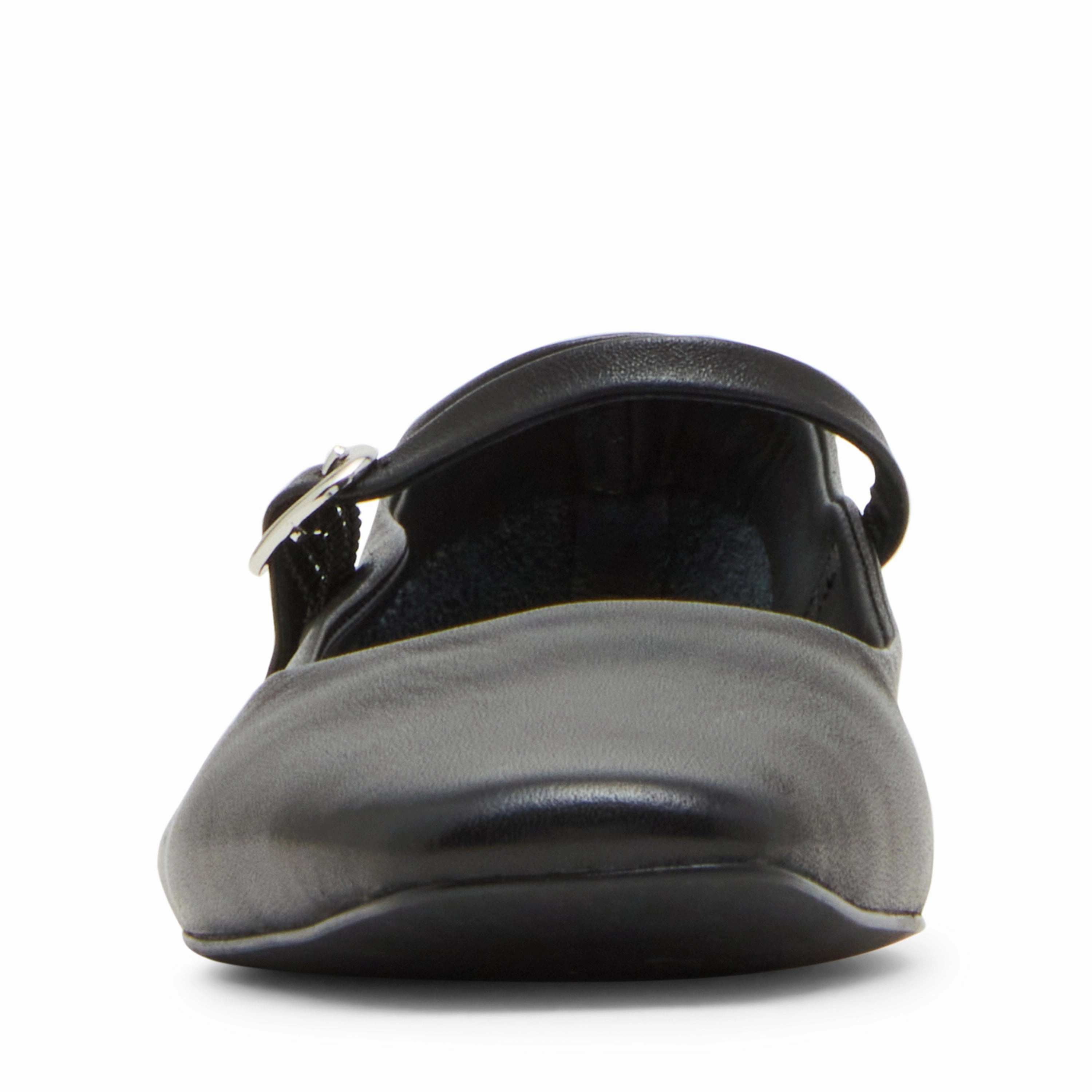 Maple Flat Shoe BLACK LEATHER