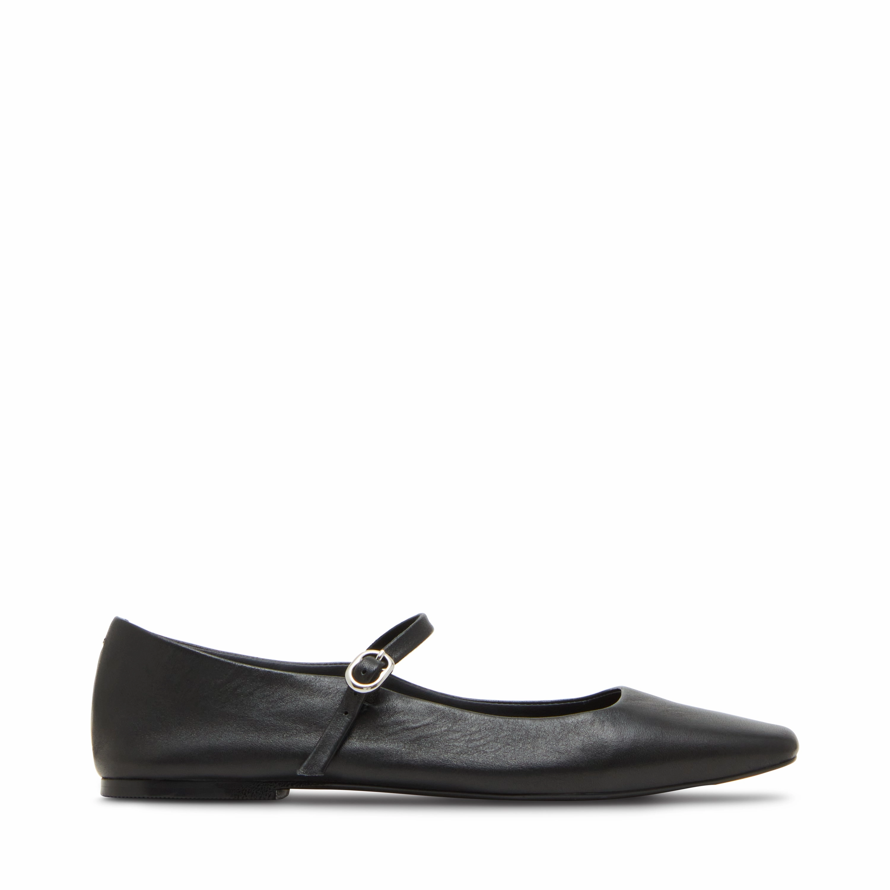 Maple Flat Shoe BLACK LEATHER