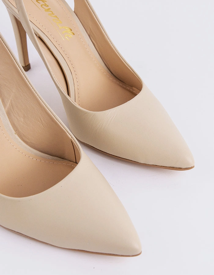 Morisha Off White Leather