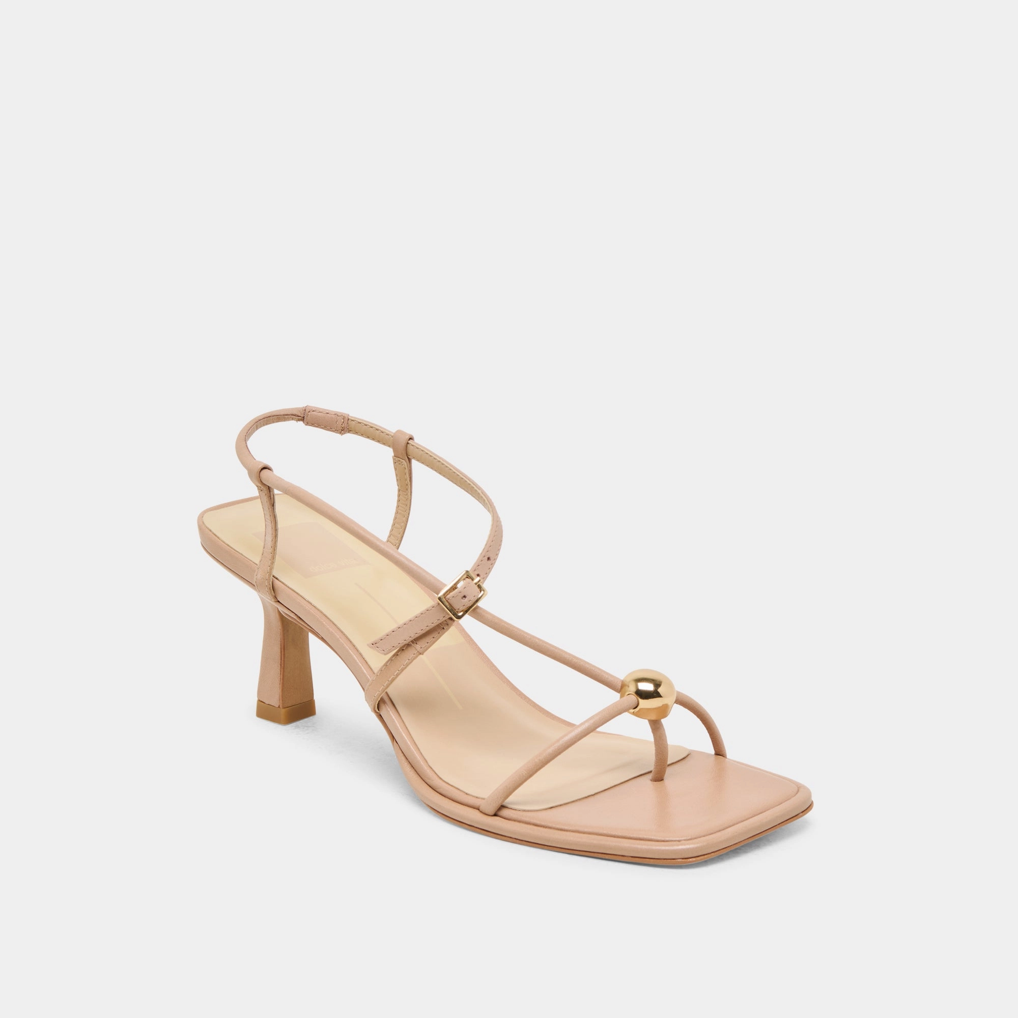 MYLEE HEELS LIGHT TAN LEATHER