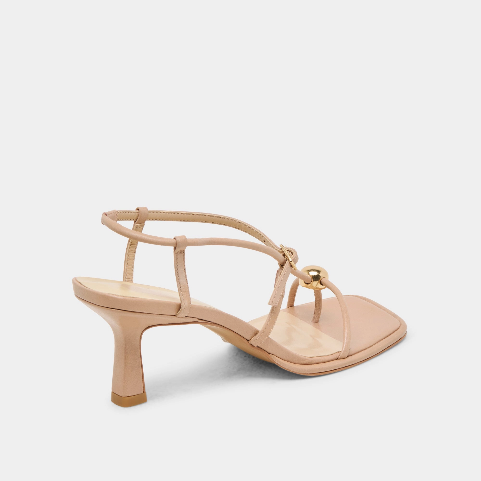 MYLEE HEELS LIGHT TAN LEATHER