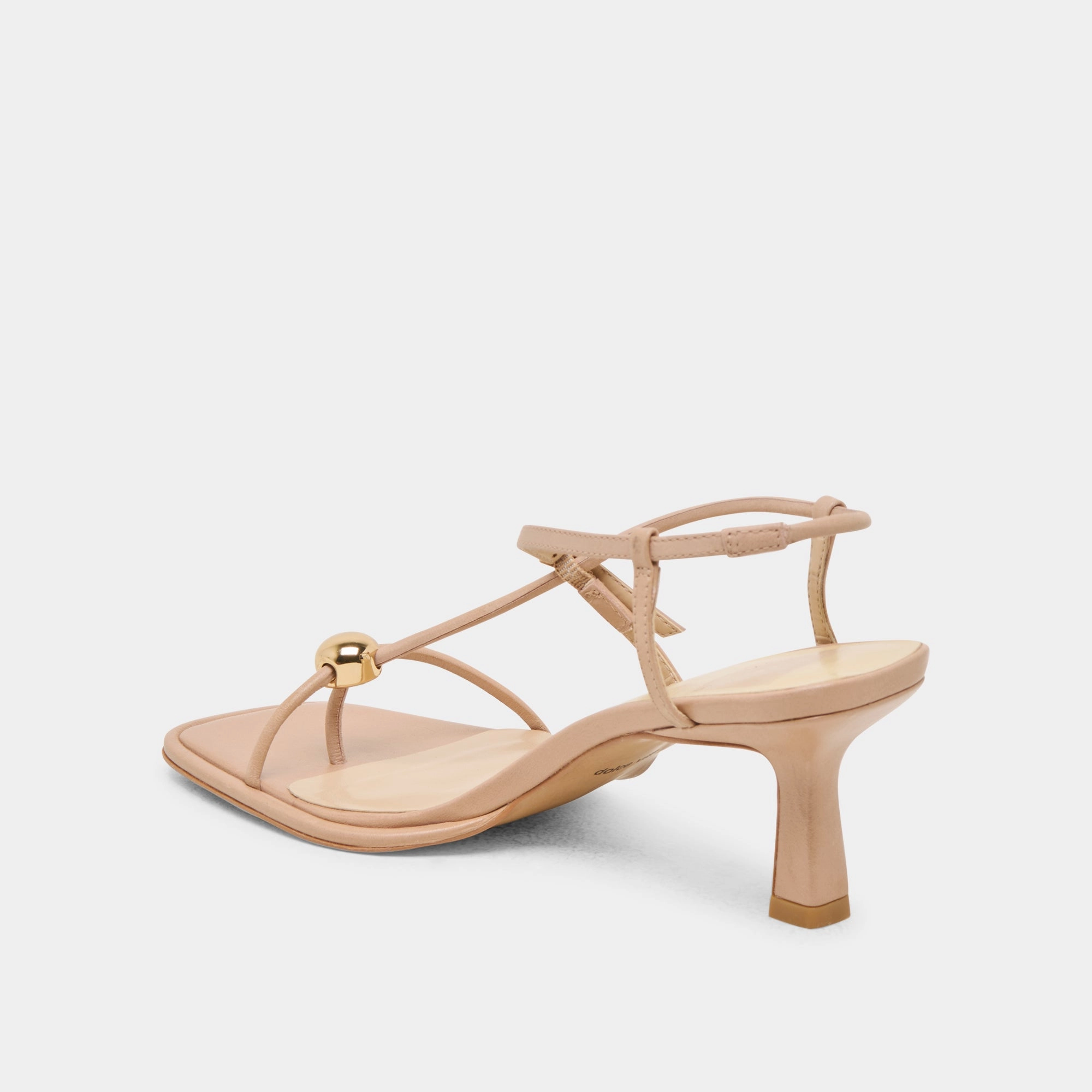 MYLEE HEELS LIGHT TAN LEATHER
