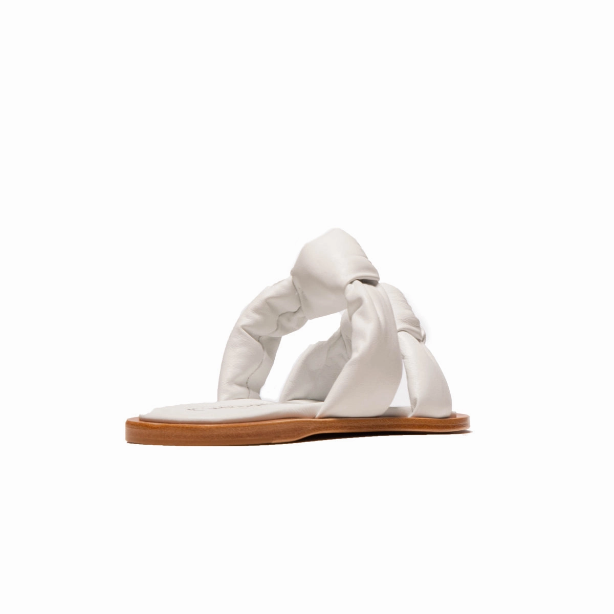 Nava White Leather