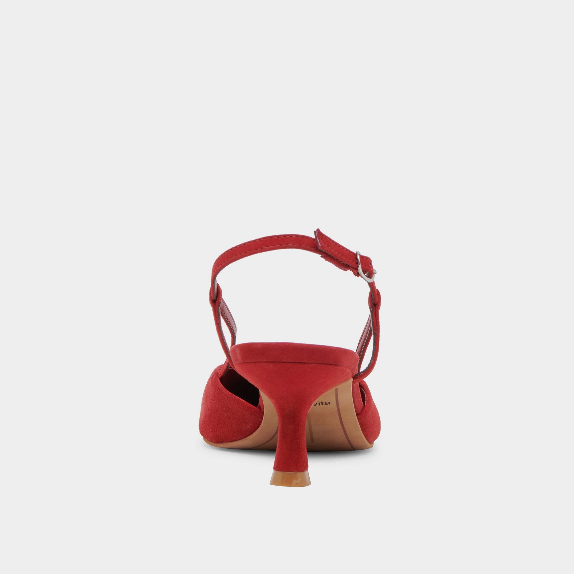 ODELA HEELS CRIMSON SUEDE