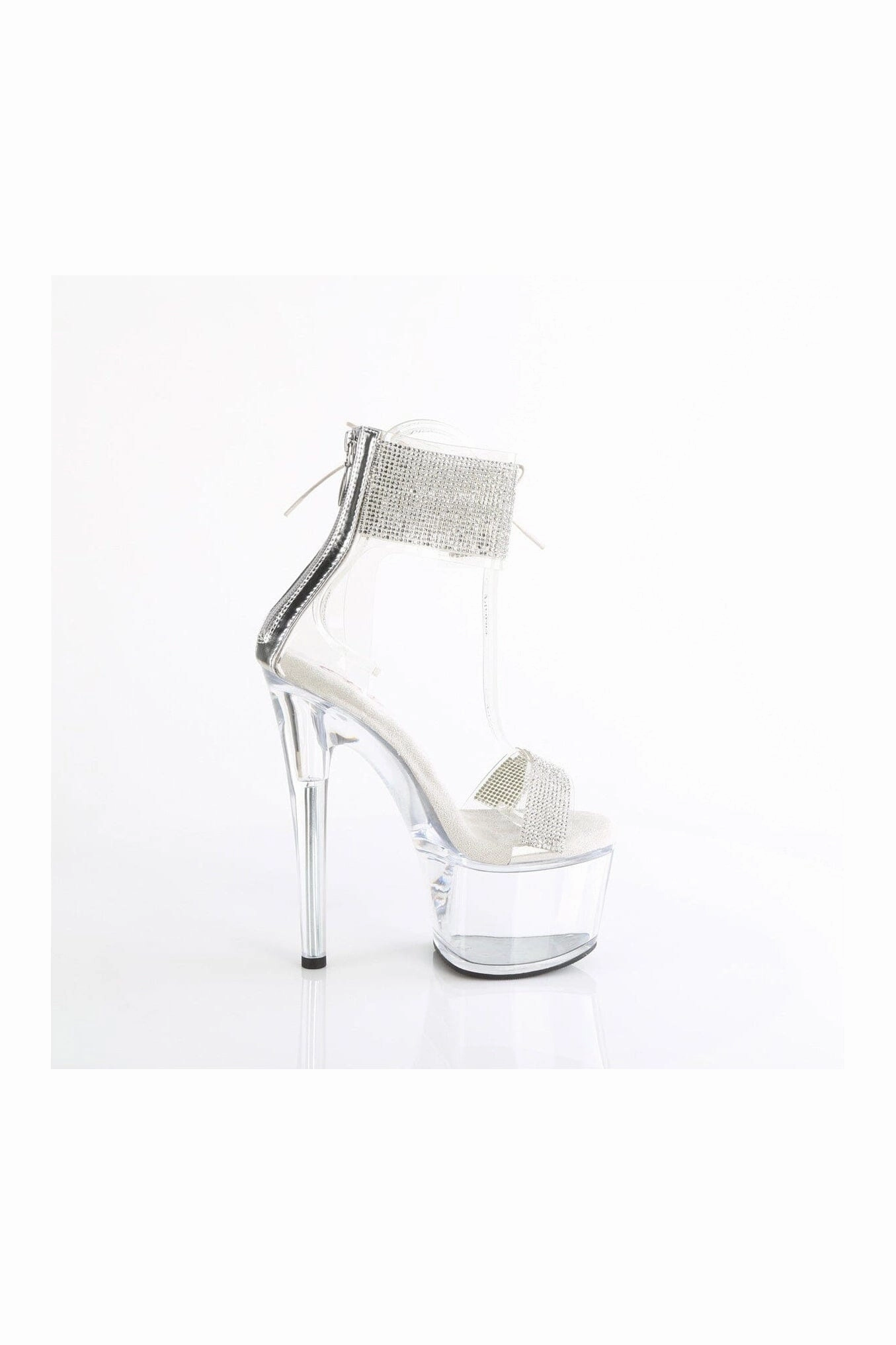 PASSION-727RS Clear Vinyl Sandal