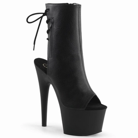 Pleaser Adore-1018-Black-Size 7-Clearance