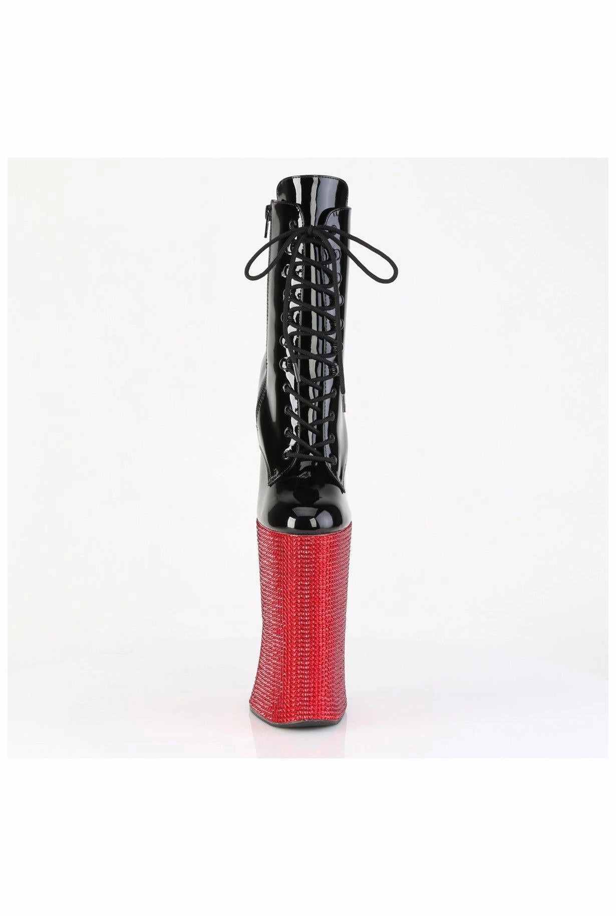 Pleaser FORBIDDEN-1020BEJ Ankle Boot