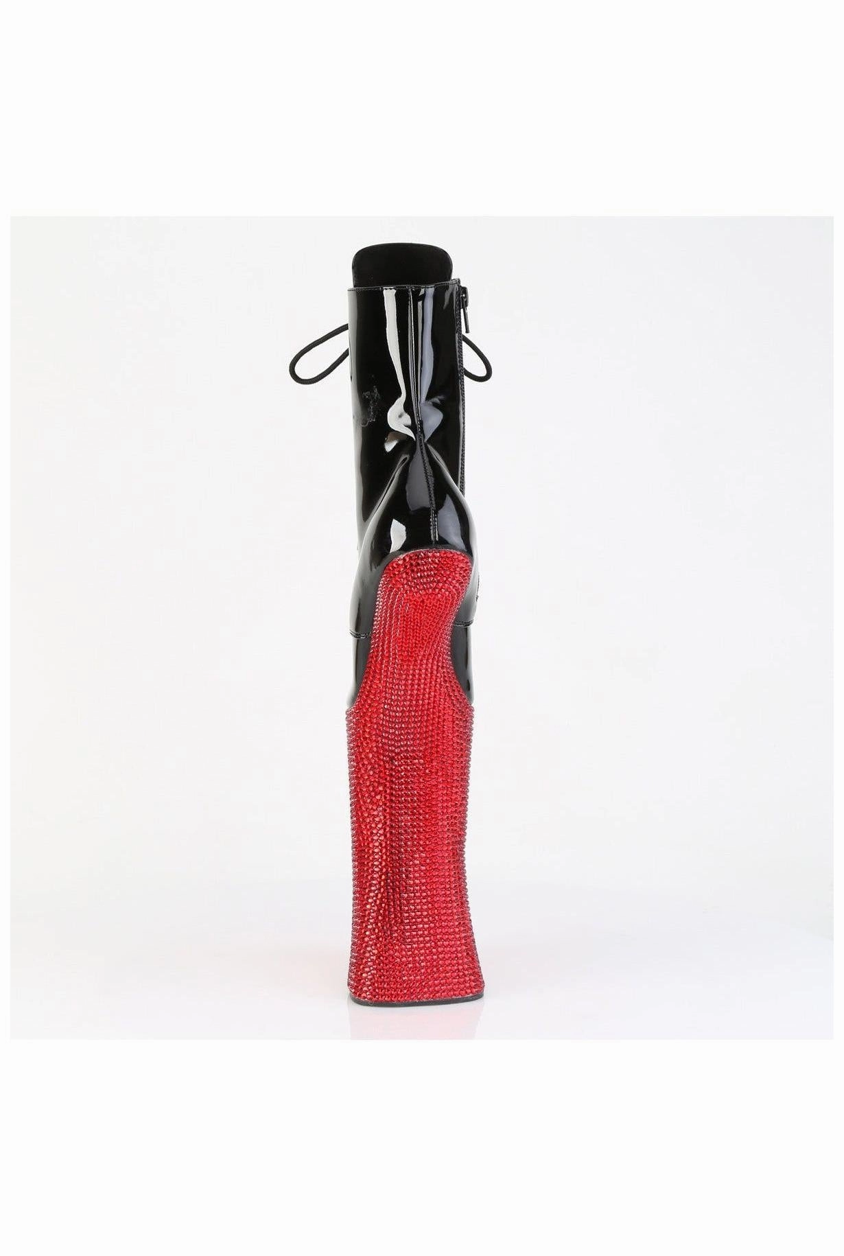Pleaser FORBIDDEN-1020BEJ Ankle Boot