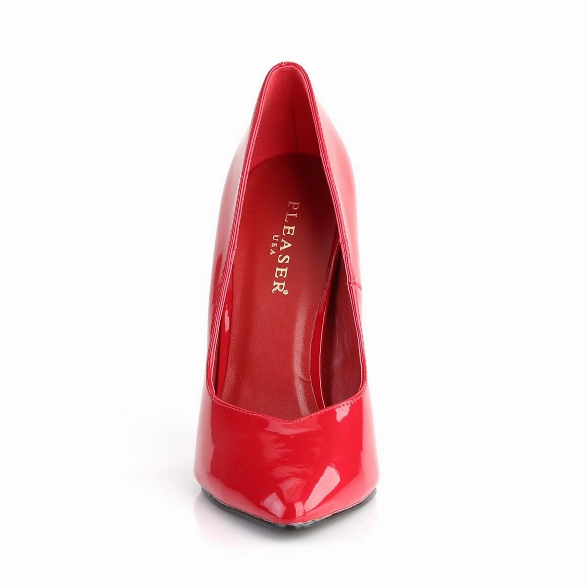 Pleaser Seduce-420V-Red-Size 5-Clearance