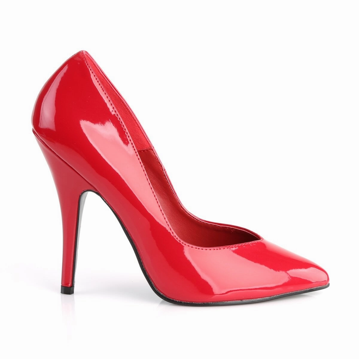Pleaser Seduce-420V-Red-Size 5-Clearance