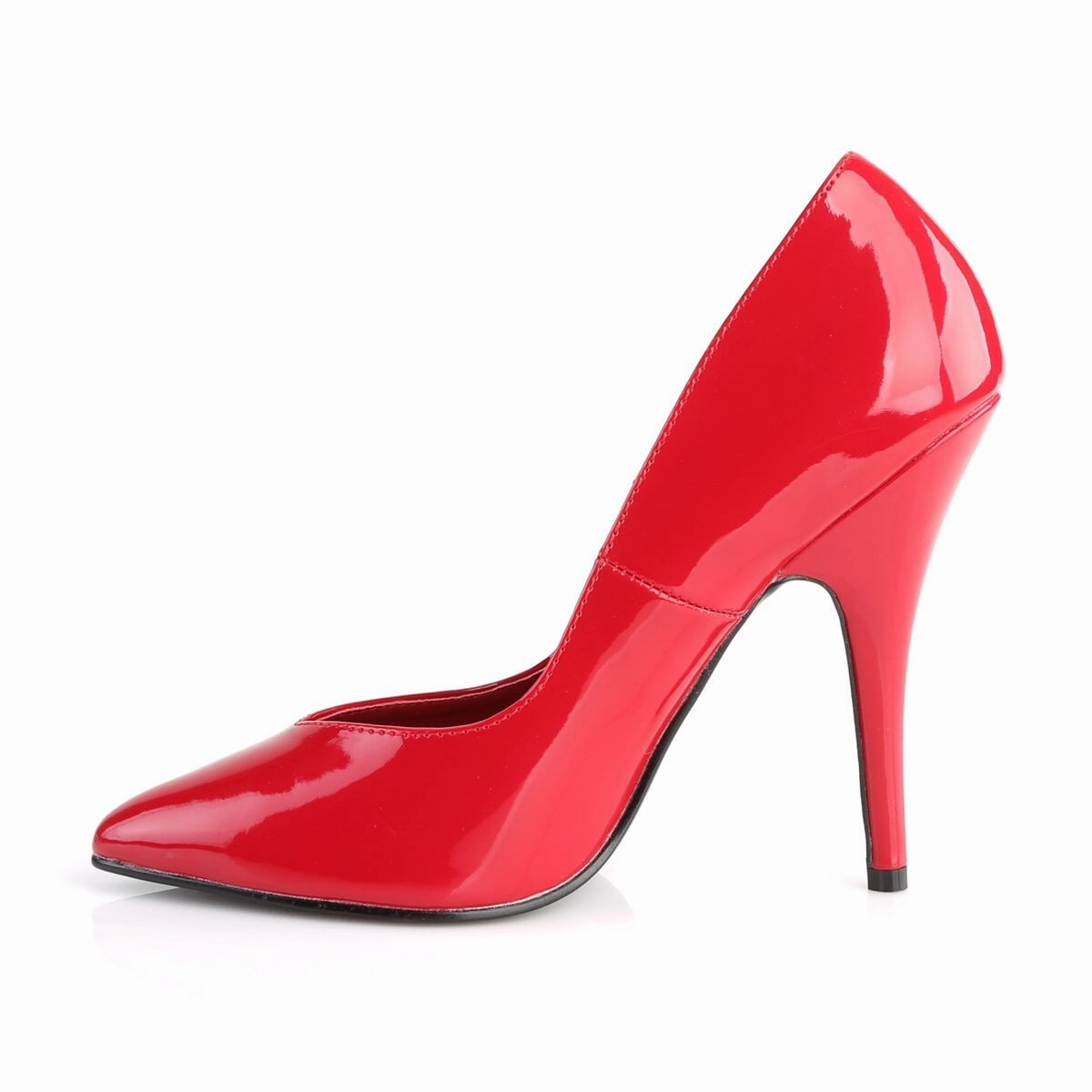Pleaser Seduce-420V-Red-Size 5-Clearance