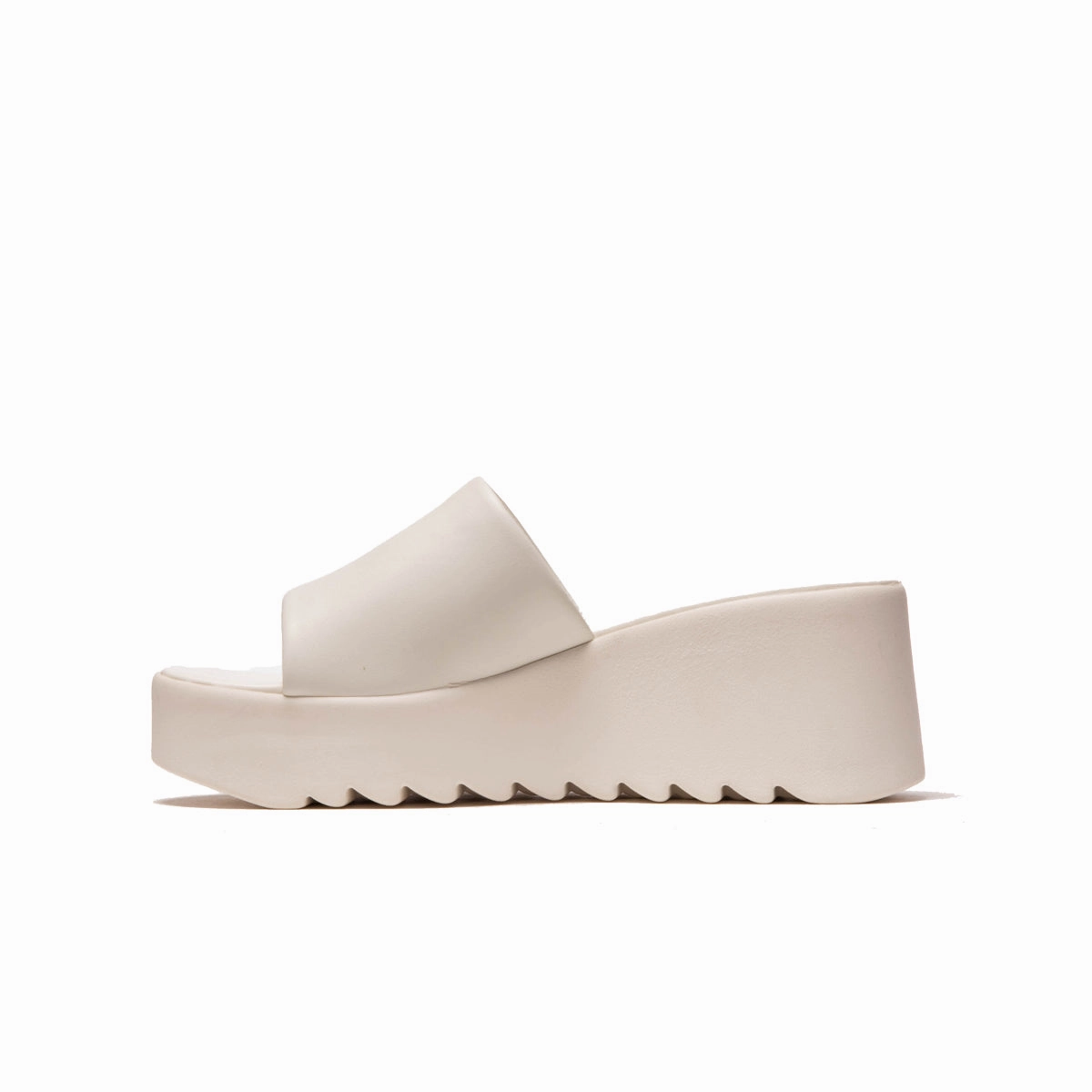 Reggio White Leather