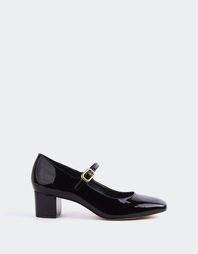 Rosalba Black Patent