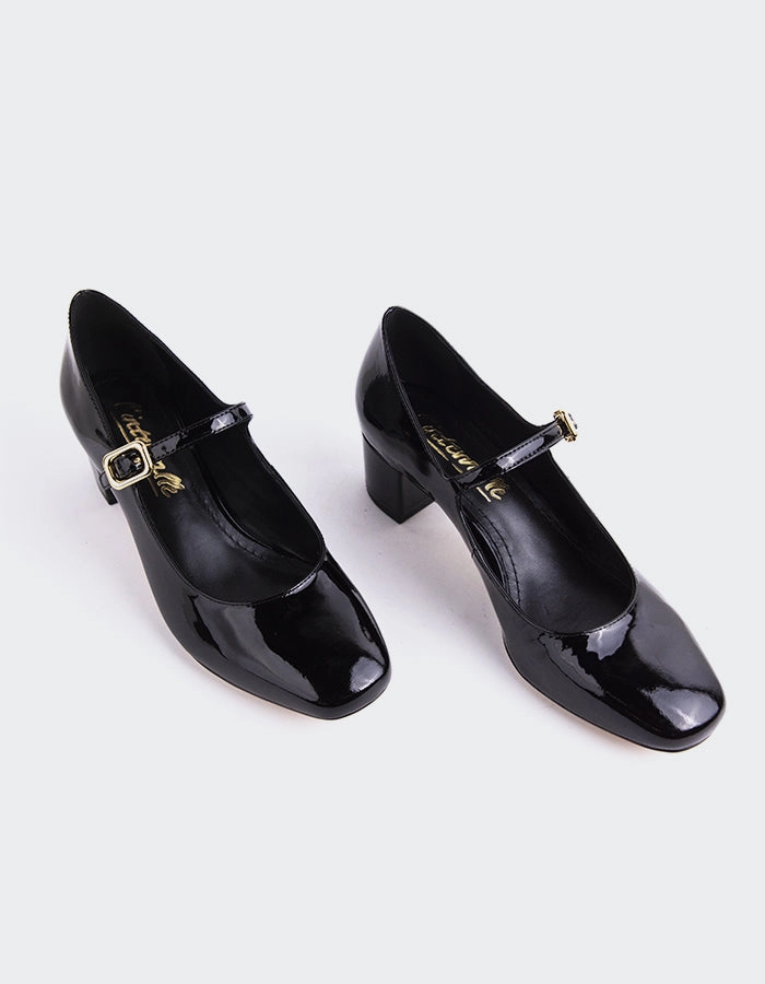 Rosalba Black Patent