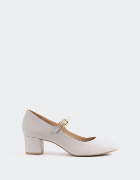 Rosalba White Leather