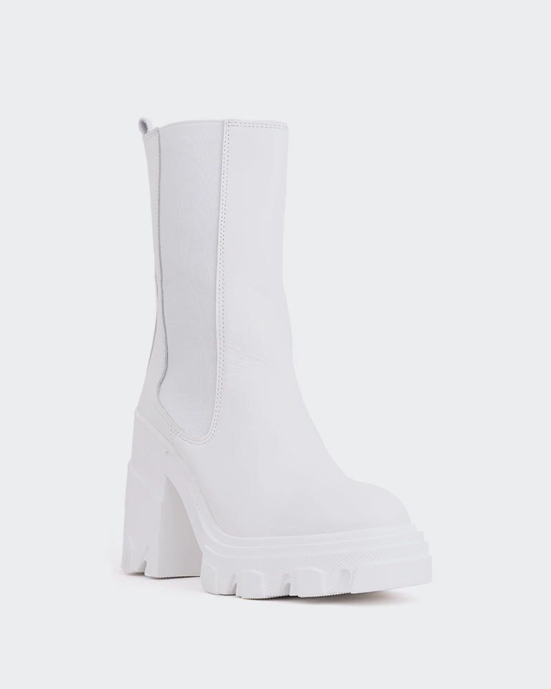 Rossland White Leather