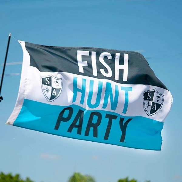 SA Flag | Fish Hunt Party
