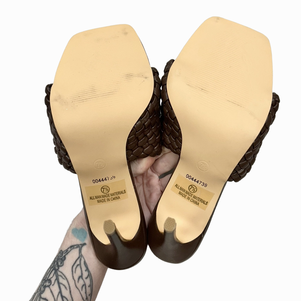 Sandals Heels Stiletto By Olivia  Size: 7.5