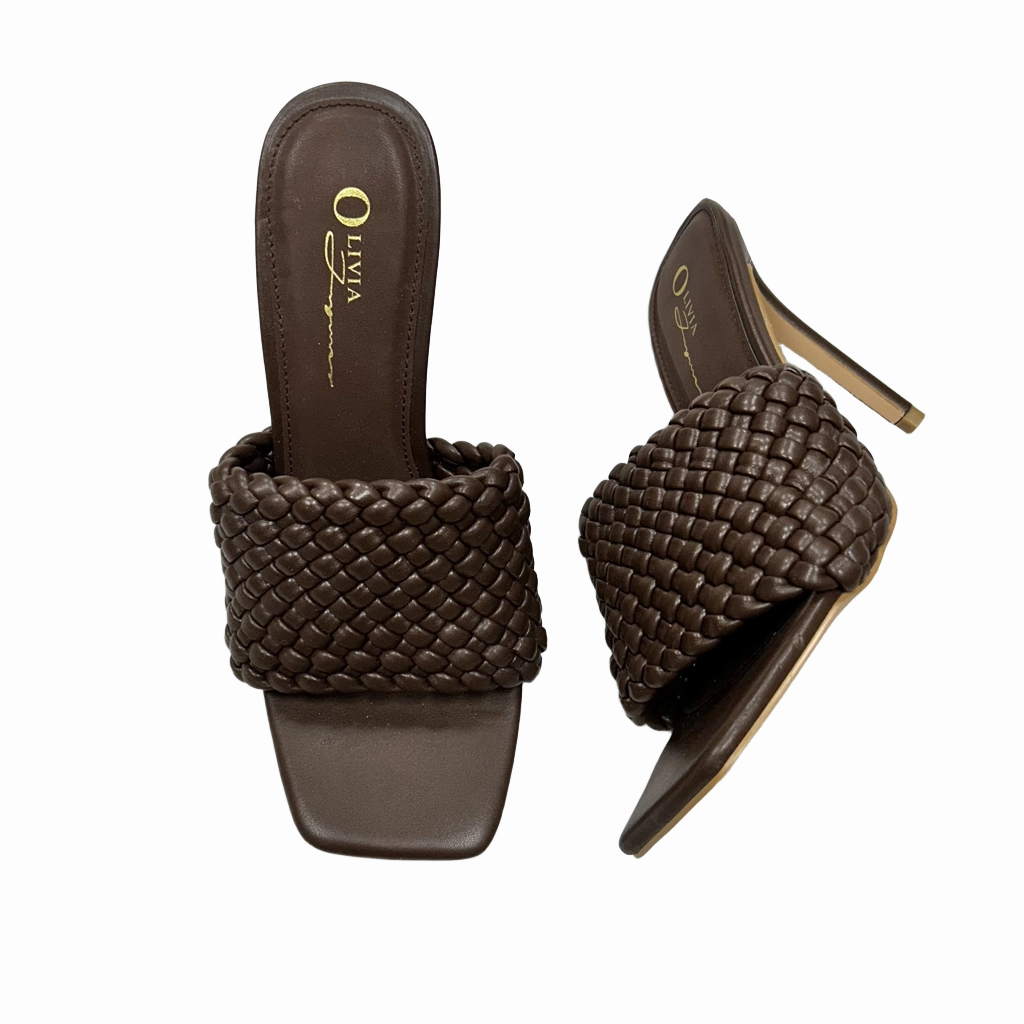 Sandals Heels Stiletto By Olivia  Size: 7.5