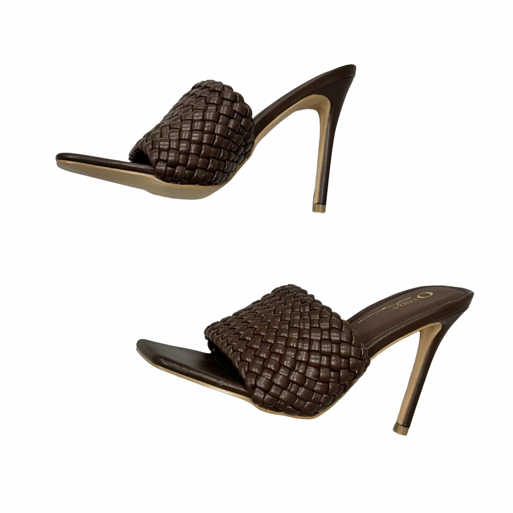 Sandals Heels Stiletto By Olivia  Size: 7.5