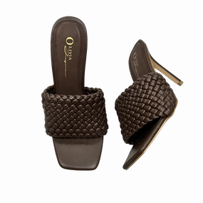 Sandals Heels Stiletto By Olivia  Size: 7.5