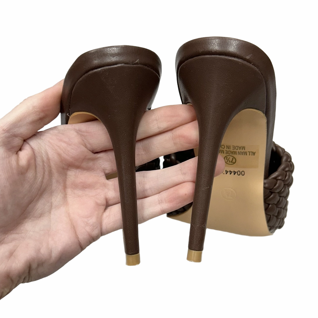 Sandals Heels Stiletto By Olivia  Size: 7.5