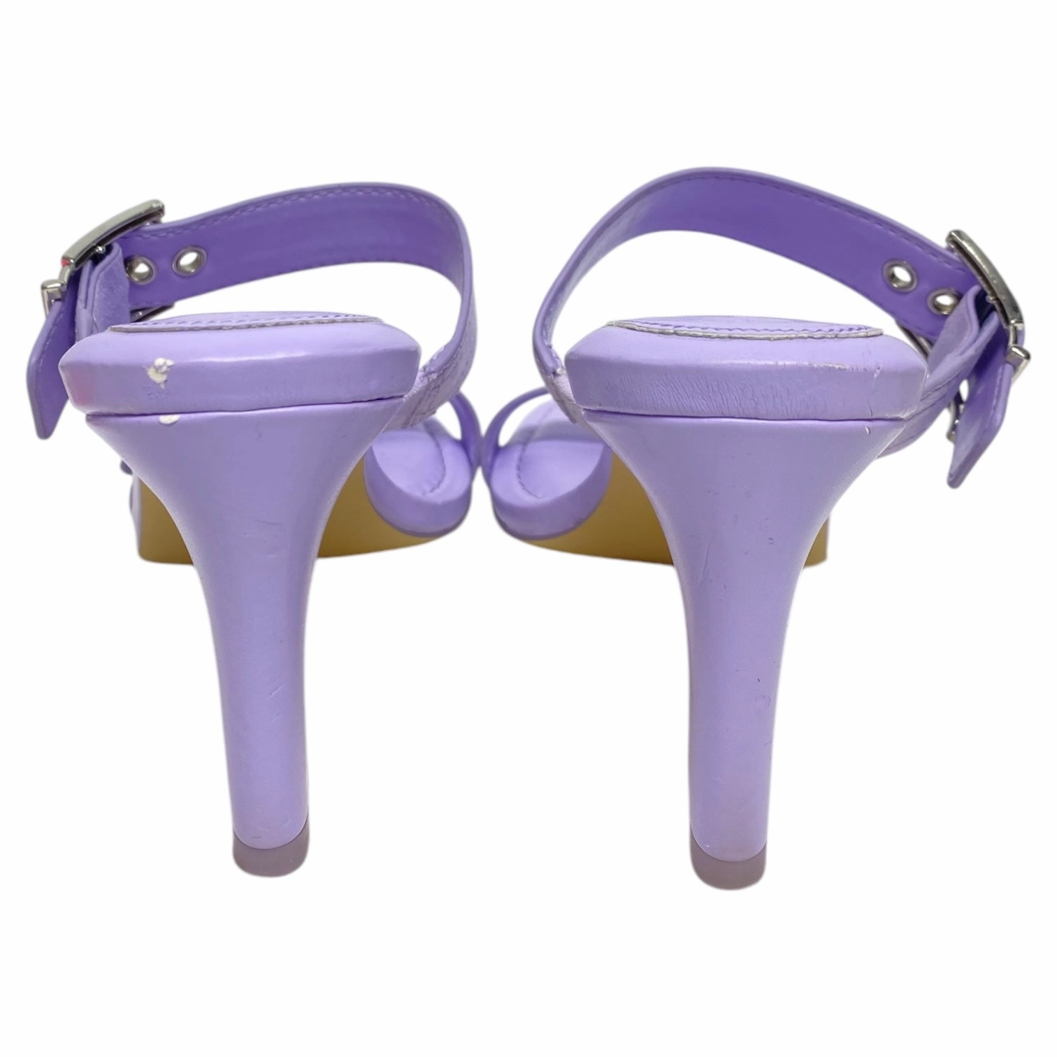 Sandals Heels Stiletto By White House Black Market In Purple, Size: 9.5