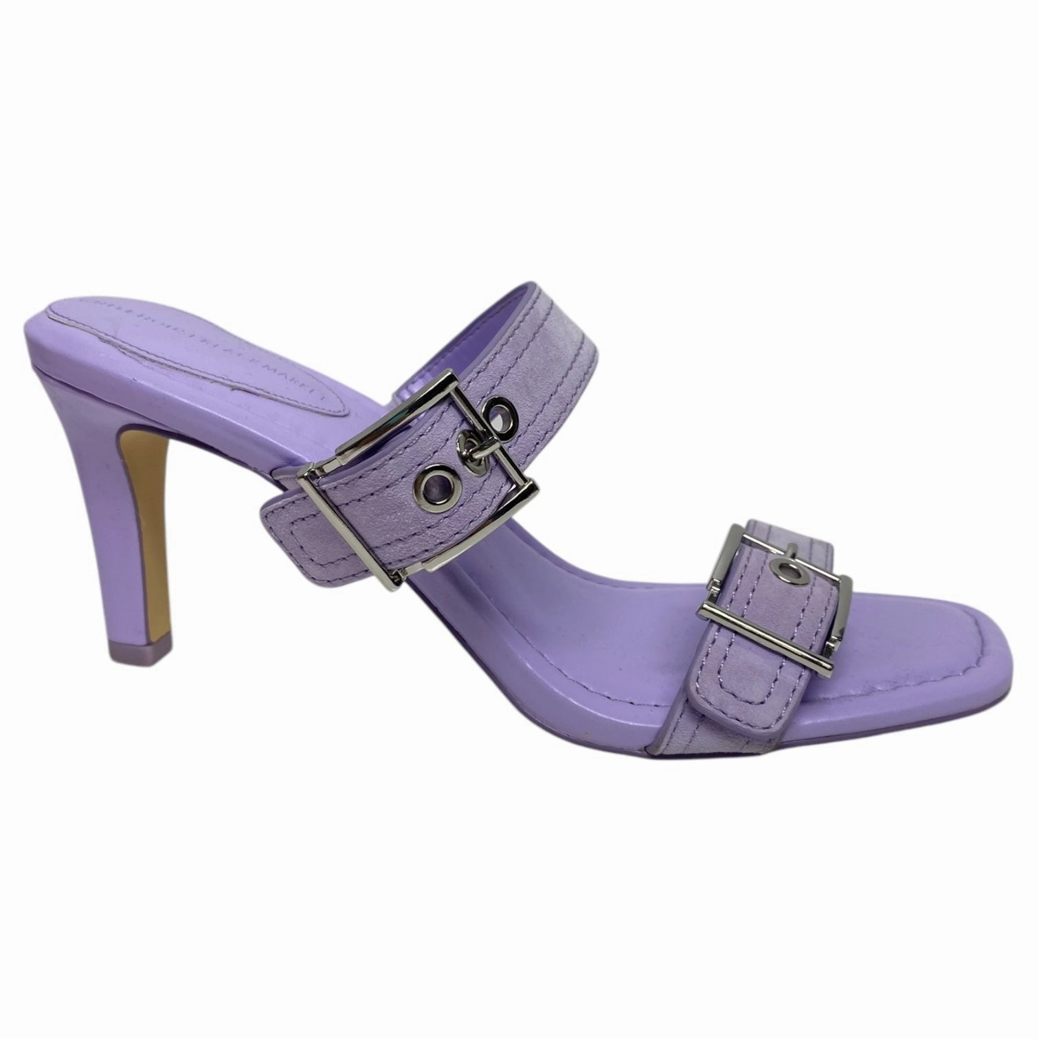 Sandals Heels Stiletto By White House Black Market In Purple, Size: 9.5
