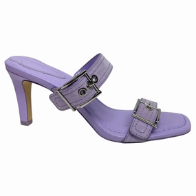 Sandals Heels Stiletto By White House Black Market In Purple, Size: 9.5