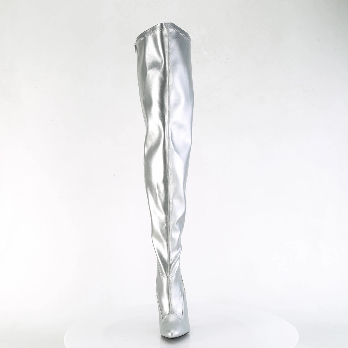 SEDUCE-3000WC  Silver Stretch Metallic Pu