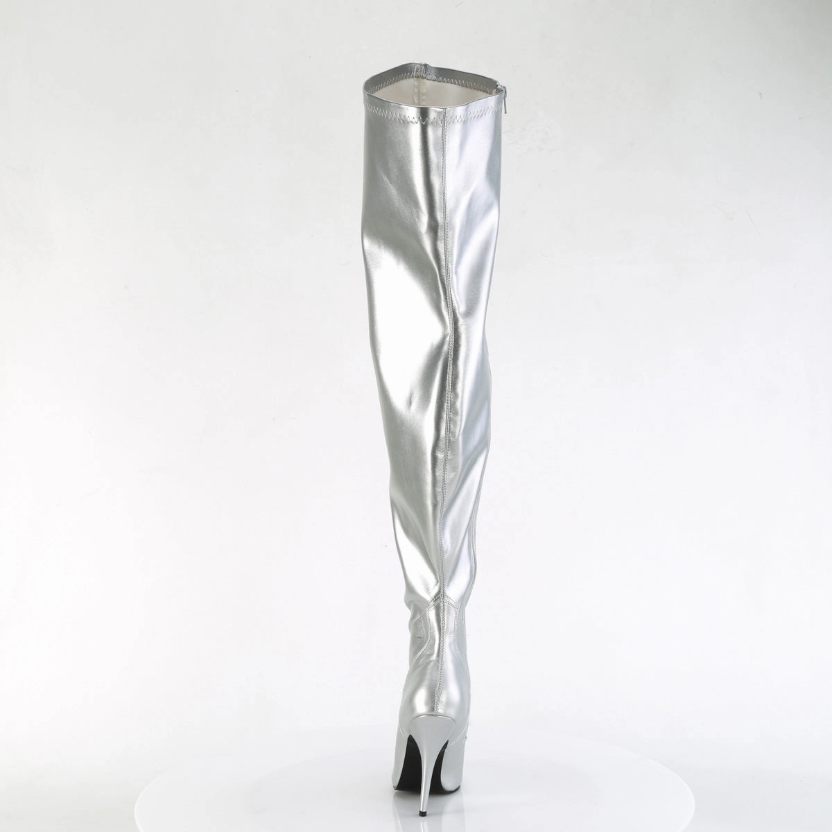 SEDUCE-3000WC  Silver Stretch Metallic Pu