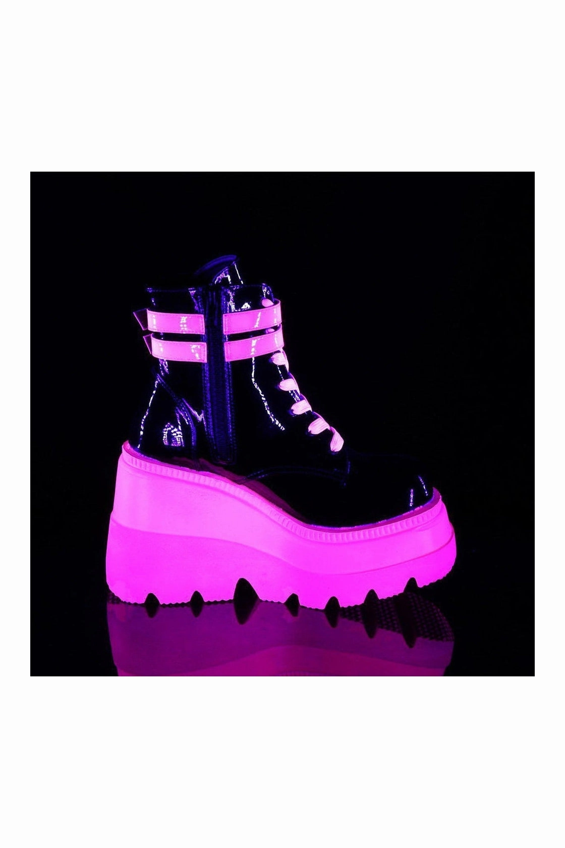 SHAKER-52 Ankle Boot | Black Patent