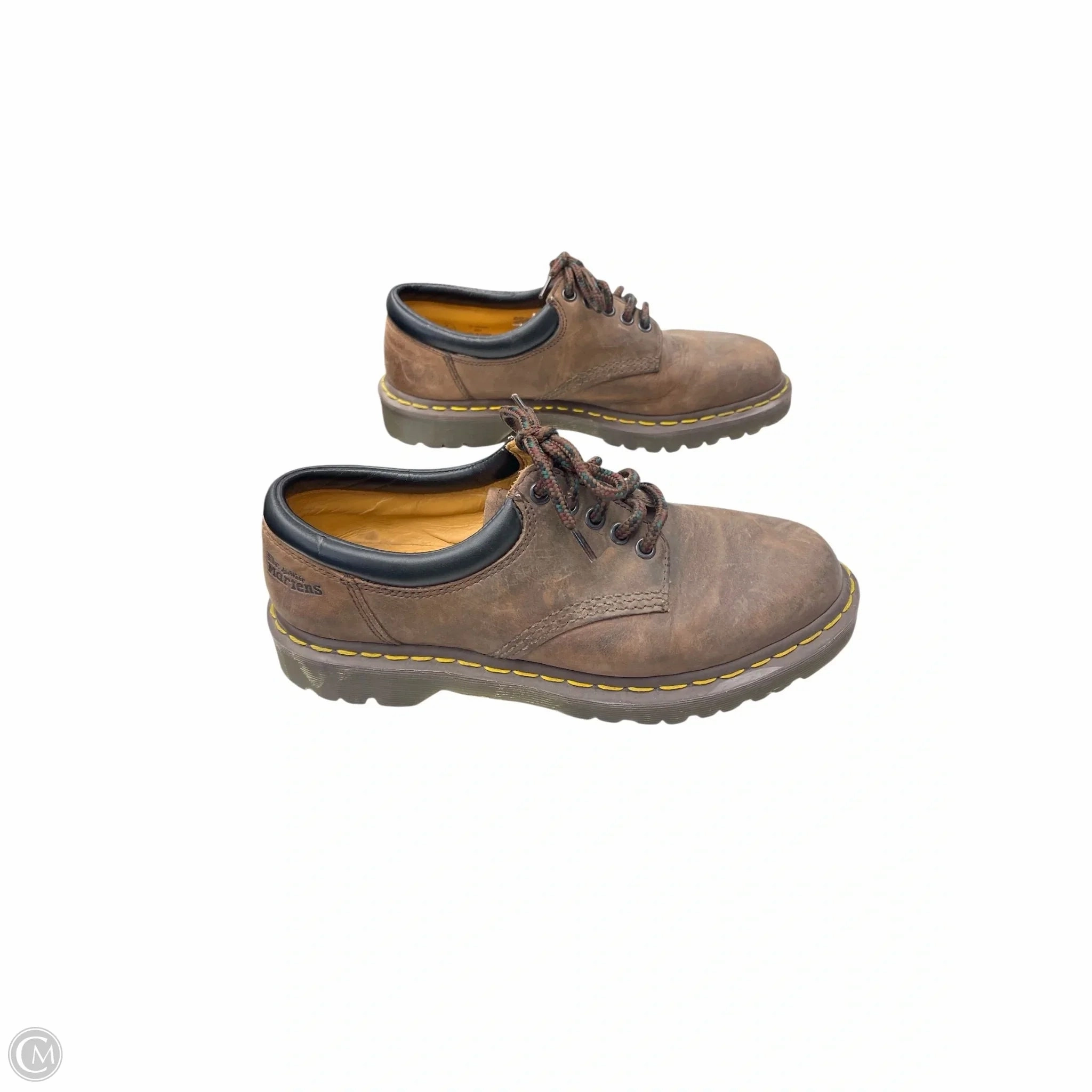 Shoes Heels Block By Dr Martens In Brown, Size: 9